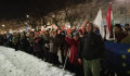 „Addig nem nyugszunk, amíg el nem veszti hatalmát a Fidesz” – Újabb tüntetés Békéscsabán
