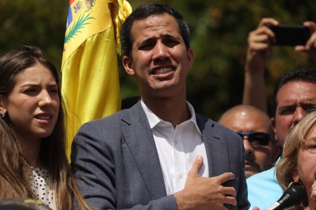 Juan Guaidó és felesége