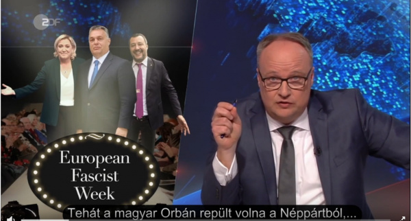 Felirattal is élvezhetjük már, ahogy a német köztévé fasisztázza, és antiszemitázza Orbánt