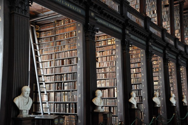 A dublini Trinity College könyvtára - összegyűjtött tudás