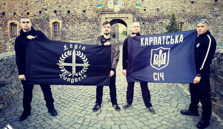 Magyar szélsőségesek vonultak Ungváron