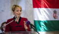 Czunyiné a kisbéri piactéren védte Magyarország és Európa keresztény kultúráját