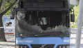Totál kiégett egy busz a Margitszigeten