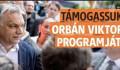 A szombat esti meccs félidejében becsempészete a Fidesz-propagandát a közmédia