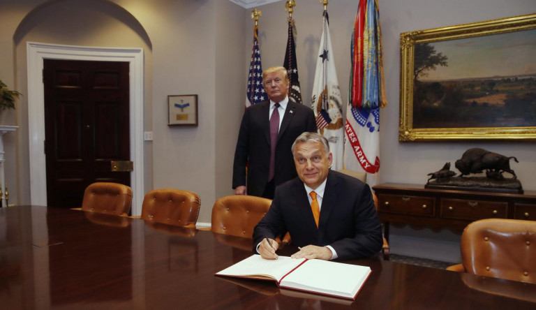 Tökéletesen és villámgyorsan használja saját kommunikációs céljaira a Fidesz a Trump-Orbán-találkozót