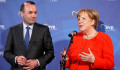 Merkel nagyon örül annak, hogy az Európai Néppárt többsége Manfred Webert támogatja