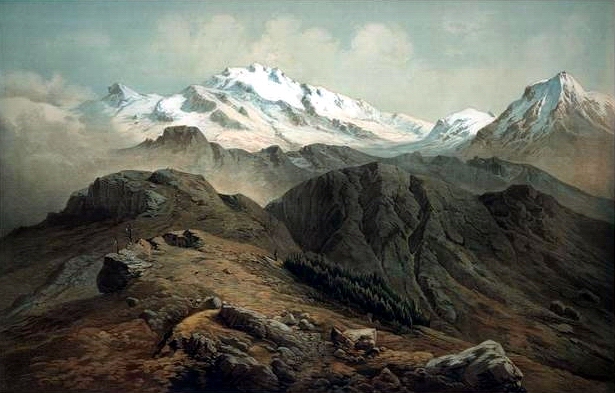 Hermann Schlagintweit festménye 1855-ből