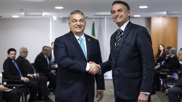 Orbán és Bolsonaro brazil elnök, a természet másik nagy barátja