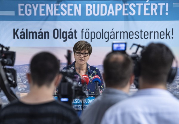 Kálmán Olga megpróbálta megmagyarázni, hogy miért nem ment el a tegnapi eredményhirdetésre