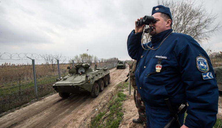 408 milliárd forintot fordított a rendőrség határvédelemre 2015 óta