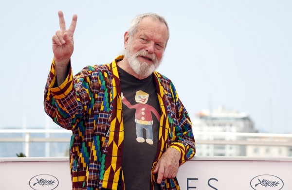Terry Gilliam a Cannes-i fesztiválon 2018-ban
