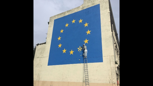 Banksy Brexit-műve