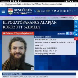 Elfogatóparancsot adott ki a rendőrség G-Ras ellen, de ő csak tippelni tud, hogy miért