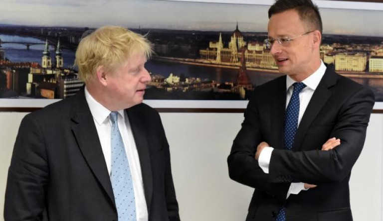 Szijjártó szerint Boris Johnson egészen kiváló politikus, aki a népakarat végrehajtásán dolgozik