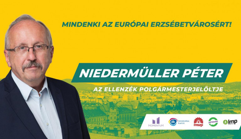 Niedermüller visszalépne Erzsébetvárosban, ha kiderül, nem ő a legnépszerűbb jelölt