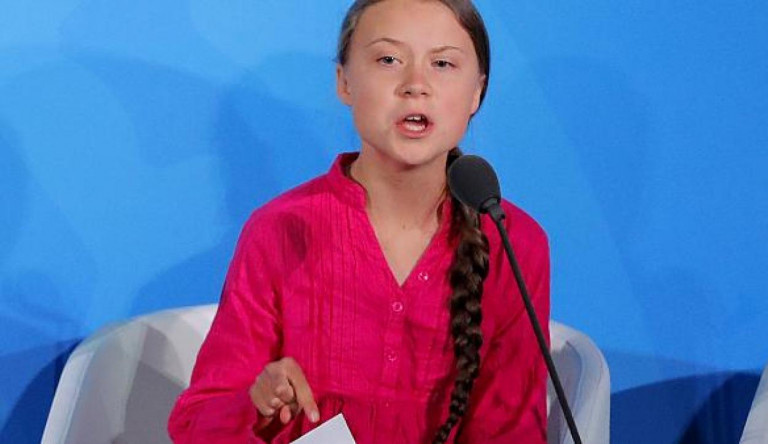 Greta Thunberg: Mindannyian hozzám jöttök egy kis reményért. Hogy merészelitek?