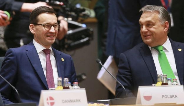 Morawiecki és Orbán Brüsszelben
