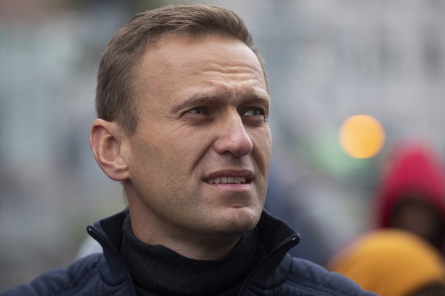 Alekszej Navalnij orosz ellenzéki vezető és korrupcióellenes aktivista