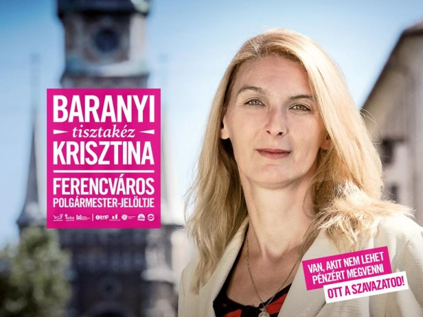 Ez várta Baranyi Krisztinát a polgármesteri titkárságon