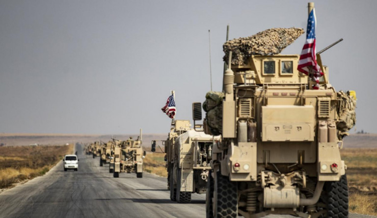 Irak felől visszatért Szíriába egy amerikai katonai konvoj