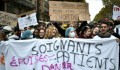 Franciaországban utcára vonultak a közegészségügyi dolgozók