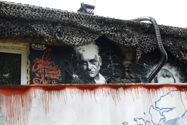 Derrida egy lyoni falfestményen - popkultúrális jelenség