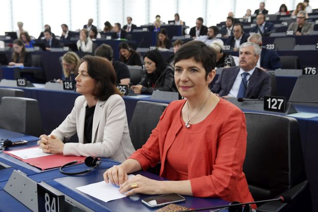 Dobrev Klára az EP ülésén
