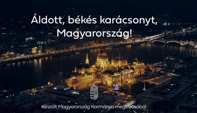 Sorosozás után most kellemes ünnepeket kíván a kormány