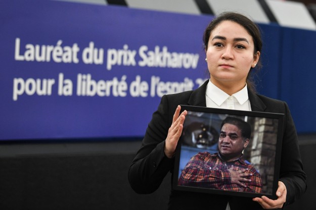 Dzsoher Ilham, az idei díjazott Ilham Tohti lánya