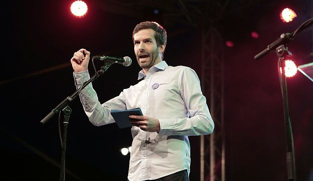 Fekete-Győr András megköszönte Tarlósnak a elismerést, egyben jó pihenést kívánt neki