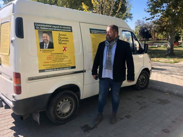Debreczeni István polgármester: békíteni akar
