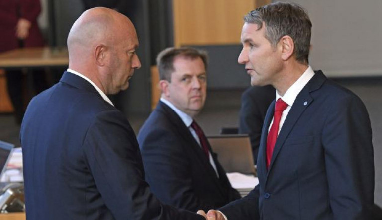 Egy nappal megválasztása után lemondott Türingia kormányfője