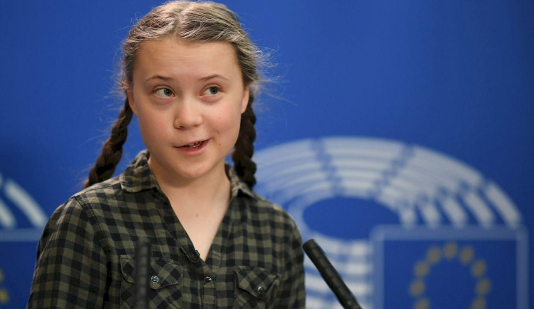 Greta Thunberg: „Ha ég a ház, az ember nem várhat még néhány évig, hogy kioltsa a tüzet”