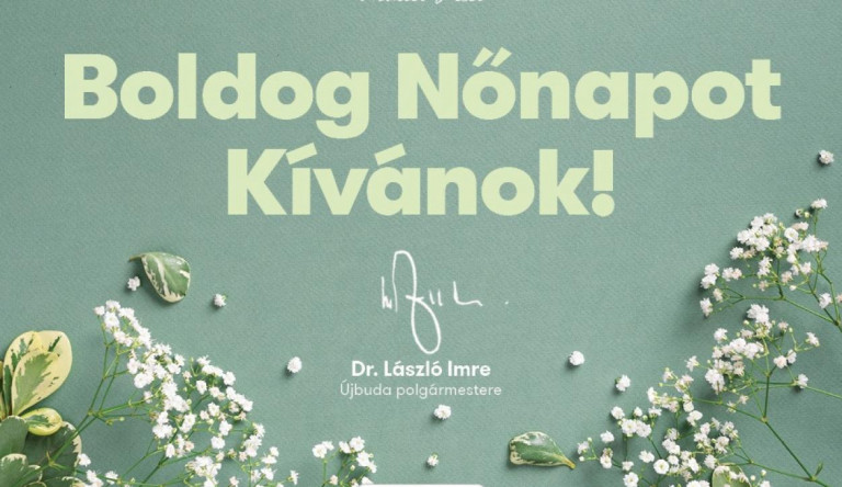 Nőnapi hangulatban: Újbuda polgármestere szerint természetes, hogy a házimunkát a nők végzik