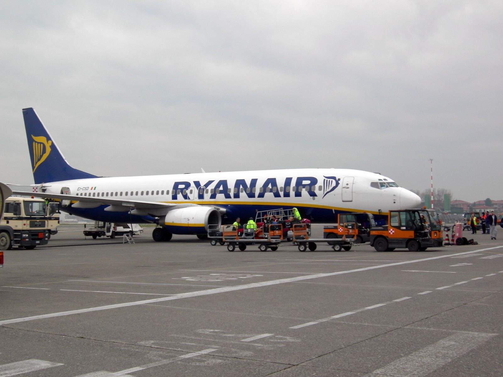 Leáll a Ryanair