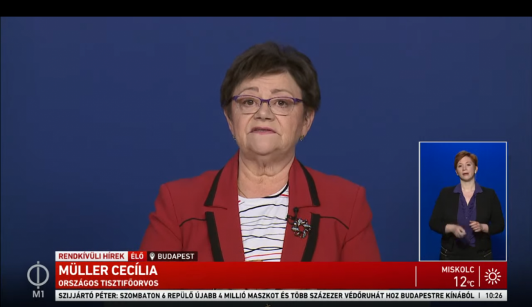 Müller Cecília: Kontroll alatt tudjuk tartani a járványt