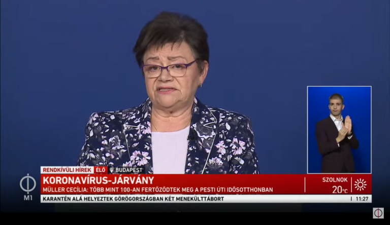 Müller Cecília Wass Albertet idézve értékelte a járványügyi helyzetet