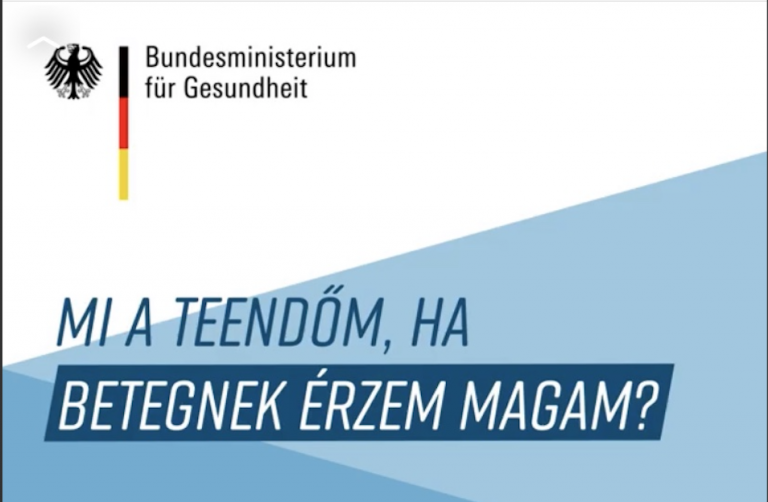 Magyarul üzen a német egészségügyi minisztérium
