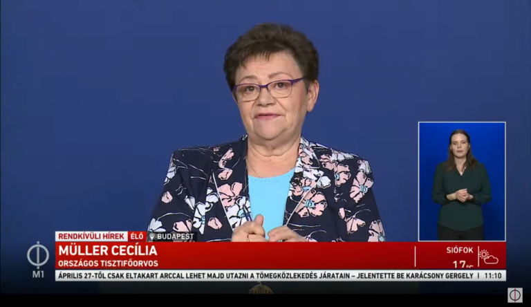 Müller Cecília: 18 szociális intézményben mutatták ki a koronavírus-fertőzést