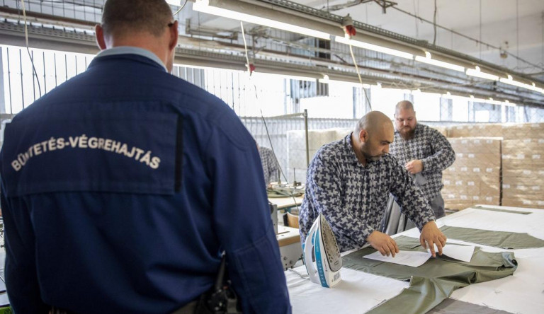 Jövőre 20 százalékkal emelik a rabok havi munkadíját