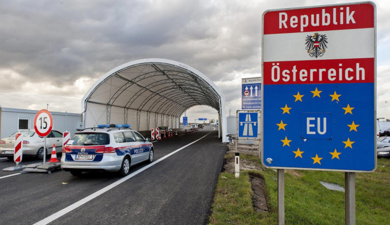 Megduplázzák a határellenőrzést Ausztria keleti határain