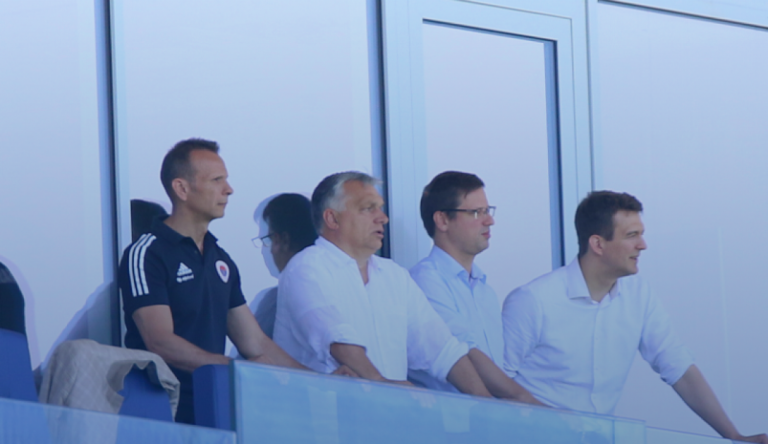 Orbán megtekintett egy NB II-es edzőmeccset