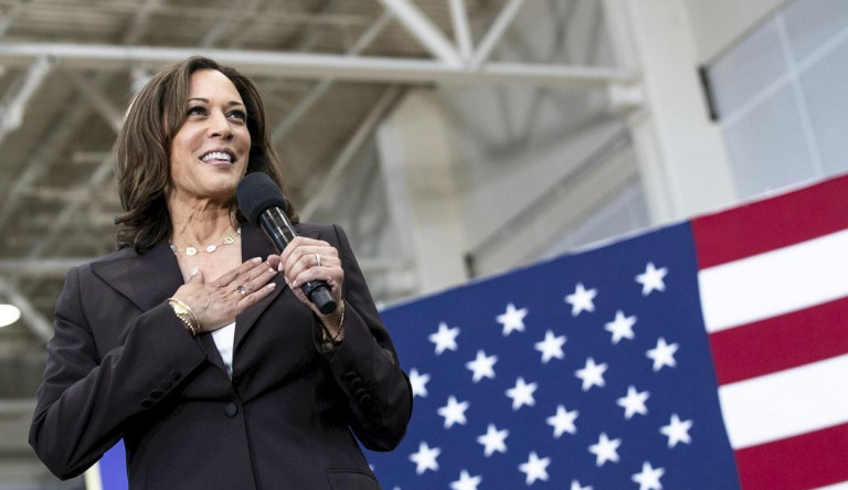 Kamala Harris a demokraták favoritja lehet