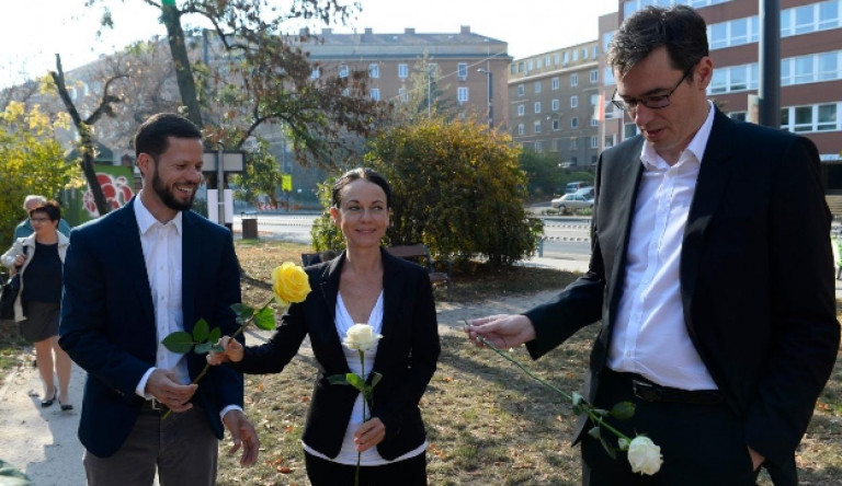 Újraválasztották Szabó Tímeát és Karácsony Gergelyt a Párbeszéd társelnökének