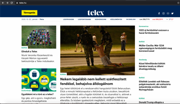 Elindult a Telex