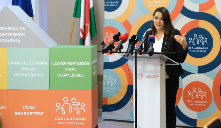 Novák Katalin bejelentette, hogy januártól indul a nagy otthonteremtési program
