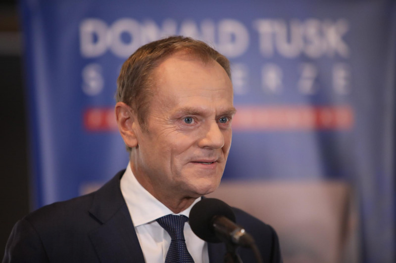 Donald Tusk könyvének bemutatója