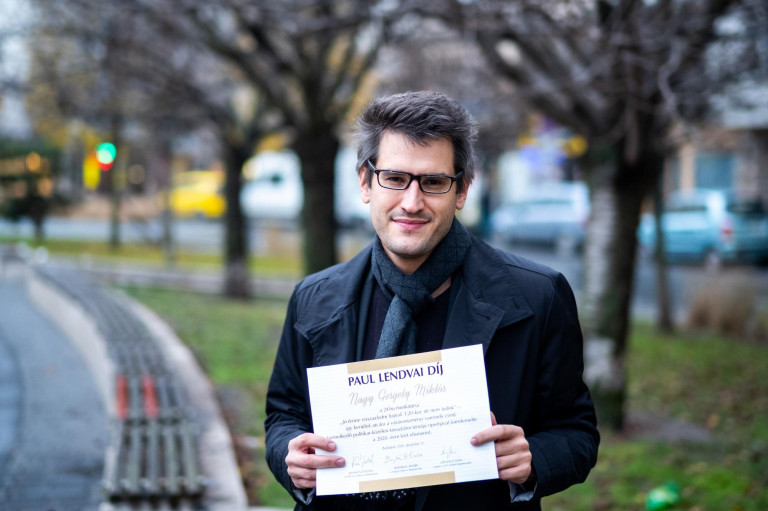 Nagy Gergely Miklós kapta a Paul Lendvai-díjat