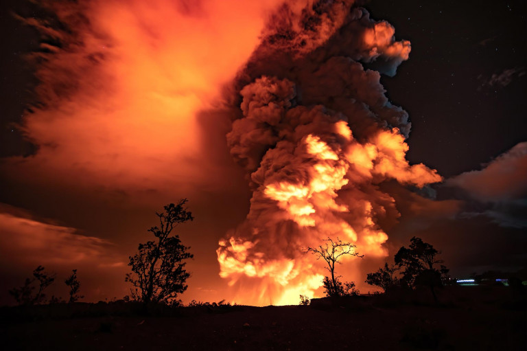 Kitört a Kilauea vulkán Hawaii-n