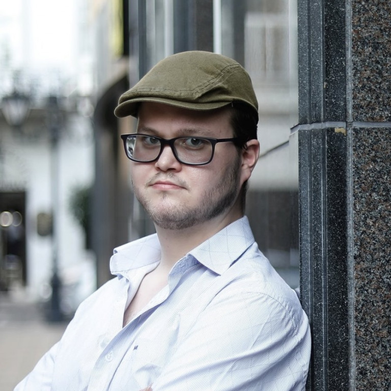 Lemond Csernai Mihály, az SZFE HÖK elnöke